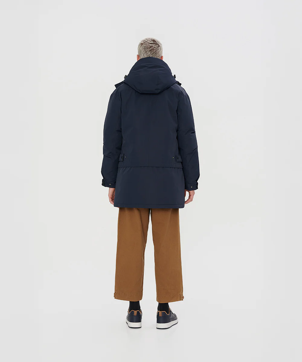 Denim Line Mid-Length Down Jacket - DJ 25008 - Image 3