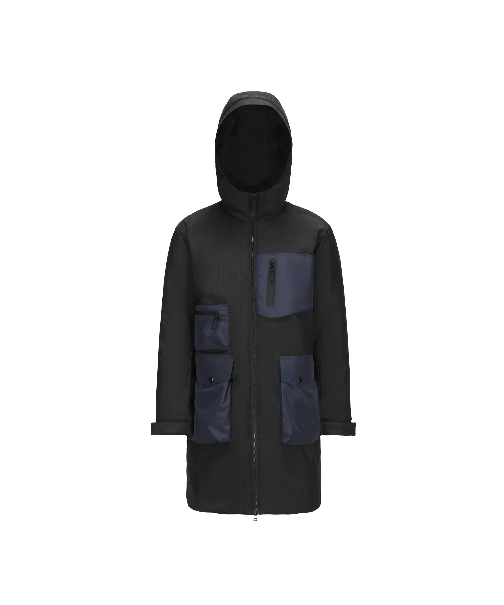 Men's Multi Color Utility Down Jacket - Image 3