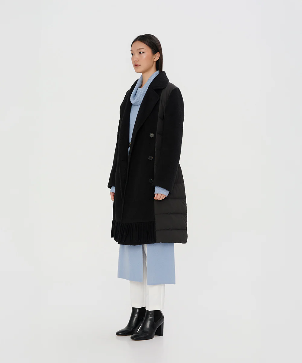 Timeless Elegance Mid-Length Down Jacket - DJW 25025 - Image 3